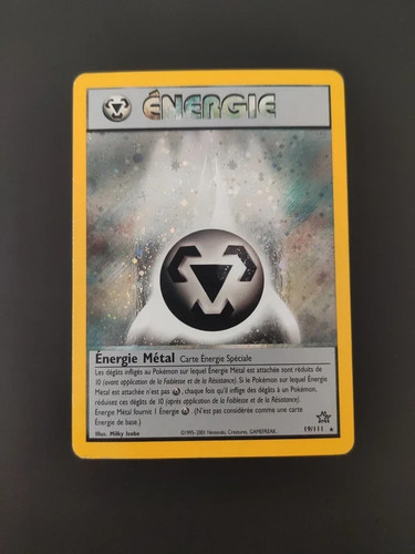 Carte pokémon energie - carte,