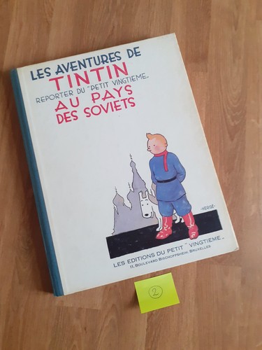 Tintin pays des soviets - des,