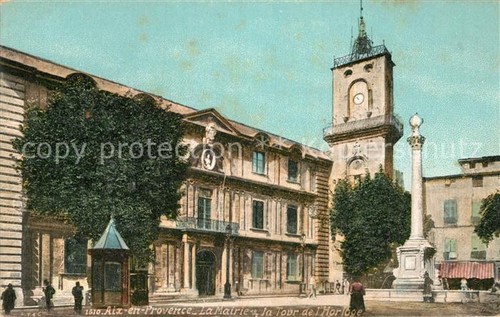 Aix provence mairie tour - la,