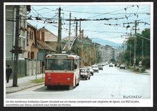 2013  --  ROUMANIE . TROLLEYBUS SAURER EN SERVICE A BUCAREST . 4C316