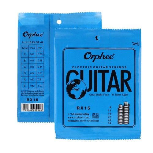 Cordes guitare électrique - de,