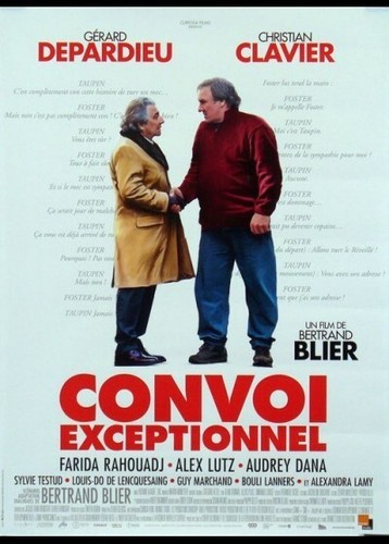 Affiche cinéma convoi - de,