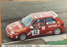 1033 : 1 PHOTO : CIRCUIT DU VAL DE VIENNE : 18X25 : BON ETAT : CITROËN SAXO 
