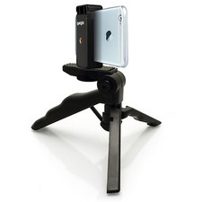 Poignée Stabilisateur Mini Trépied de Table + Adaptateur Support Smartphone