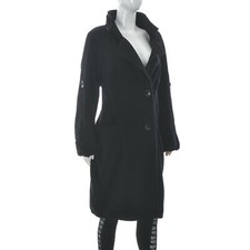 Manteau femme Fuchs Schmitt à deux boutons à manches longues D44 GB-18 noir