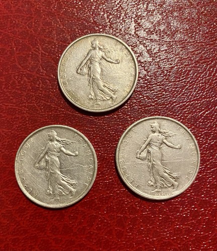 Lot pièces 5 franc - pièces,