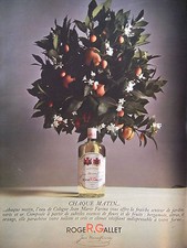 PUBLICITÉ 1966 CHAQUE MATIN ROGER GALLET JEAN MARIE FARINA - ADVERTISING