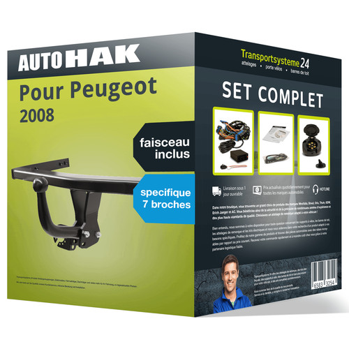 Attelage pour peugeot 2008 - attelage,