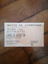 Billet Concert CHARLIE WINSTON