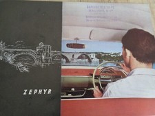 CATALOGUE  - FORD ZEPHYR - BROCHURE - PROSPECTUS -