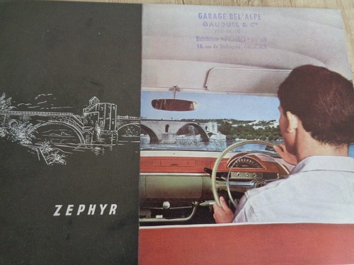 Catalogue ford zephyr - zephyr,