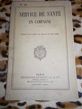 Service de santé en campagne - Charles-Lavauzelle, 1922