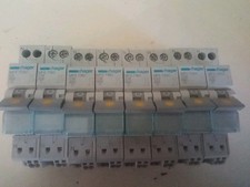 Lot 8 Disjoncteur Hager Mfs 702c 716c 720c Bien Lire La Description Fusible Led.
