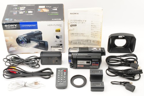 Mint box sony hdr - [mint, hdr-pj760v