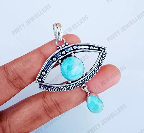 Natural larimar gemstone - natural,