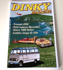 CLUB DINKY TOYS FRANCE MAGAZINE #96 TRIUMPH 2000 SIMCA 1000 RALLYE CADILLAC ...
