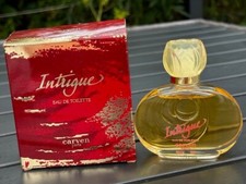 INTRIGUE DE CARVEN EAU DE TOILETTE FLACON  SPLASH 50 ML VINTAGE