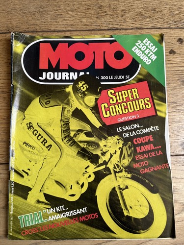 Moto journal 300 ktm 240 - 300, gs