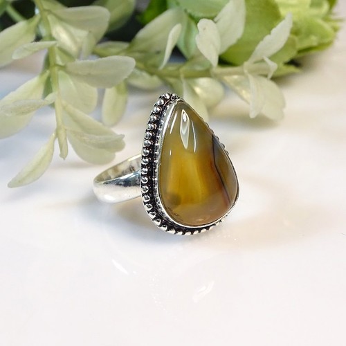 Bague bijou argent sterling - en,