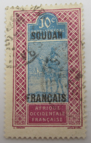 Timbre soudan - timbre, n°