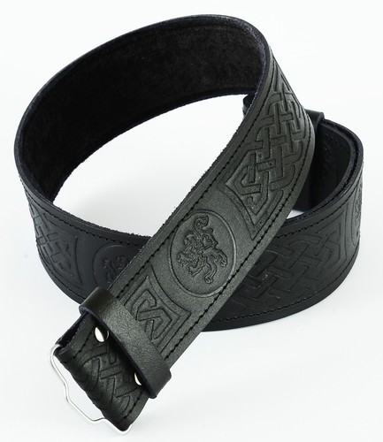 Ceinture cuir embossée - ceinture,