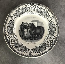 ASSIETTE En PORCELAINE Opaque