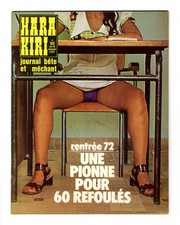 HARA KIRI n°133 oct 1972   Rentrée 72   GEBE / COPI / WOLINSKI / REISER  TTBE
