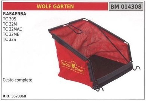 Panier wolf garten tondeuse - garten, tc