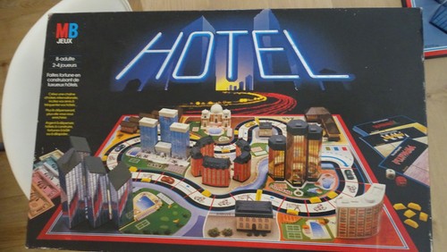Vintage jeu societe hotel - vintage,