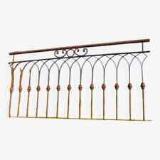 barrière de jardin en fer forgé / bordure / grille de jardin / garde corps