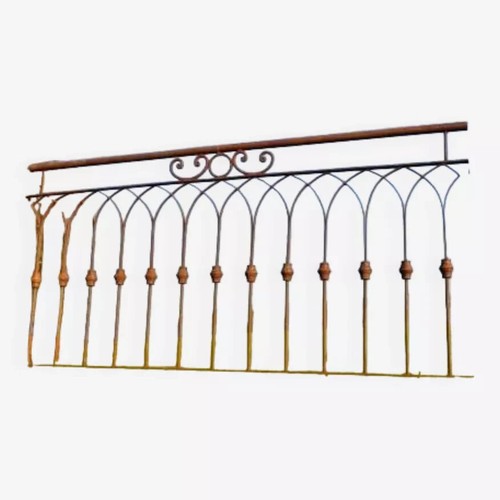 Barrière jardin fer - barrière, de