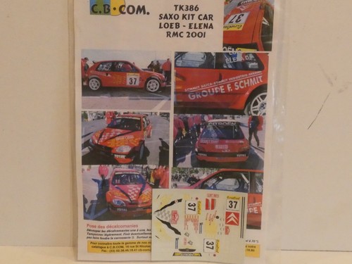 Décalcomanie saxo kit car - saxo,