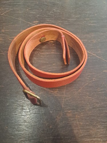 Bretelle cuir mas - cuir, lebel