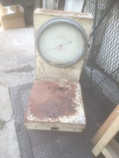 Balance Industrielle De Boulanger Métal Ancienne Vintage Aiguille (fonctionne)