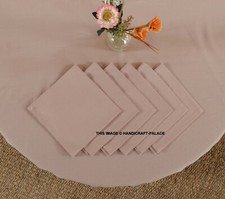 48 X Coton Rose Serviette
