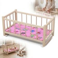 Berceau bois poupée à