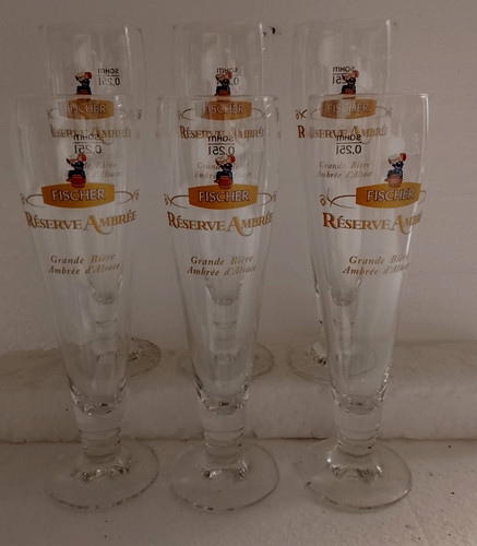 Lot verres bière 25 - lot, à