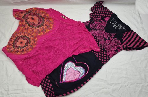 Lot tops robe fille - de,