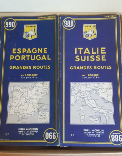 Ancienne cartes routières