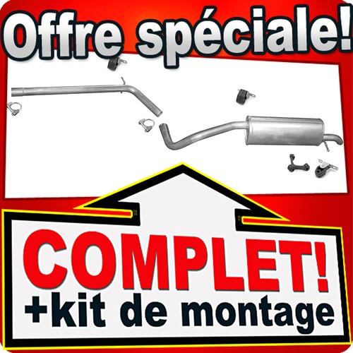 échappement pour seat ibiza - Échappement,