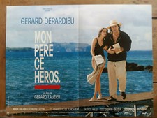 Affiche MON PERE CE HEROS Gérard LAUZIER Gérard DEPARDIEU Marie GILLAIN 60x80cm 