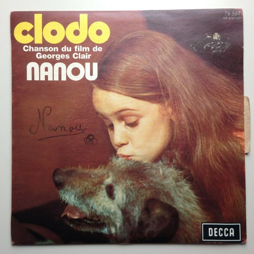 Rare disque 45t film - b.o, clodo