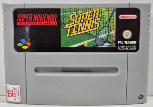 Super tennis snes module - super,