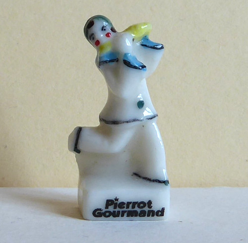 Fève pierrot gourmand 2001 - fève,