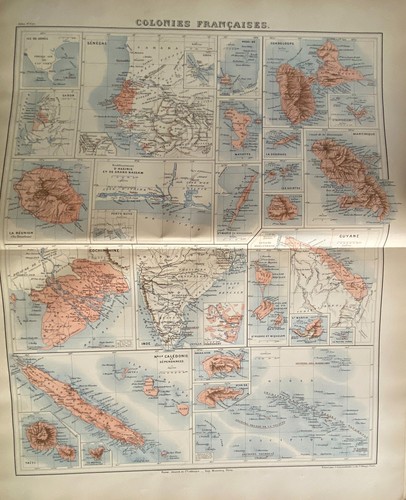 Carte geographique - , "