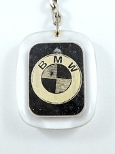 PORTE-CLÉS - BMW 1960s - ESSO SERVICE ROYAN - Vintage GARAGE Concession -