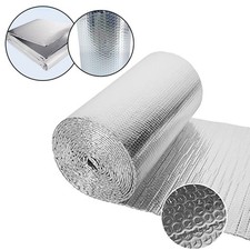 Isolant en aluminium double couche pour réflexion thermique grenier et mur