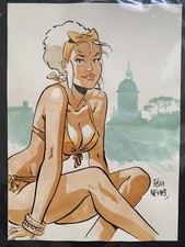 Dessin original couleur de