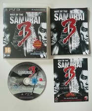 Jeu PS3 Way Of The Samurai 3 Complet FR TBE