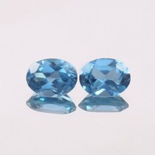Paire De Pierres Gemmes En